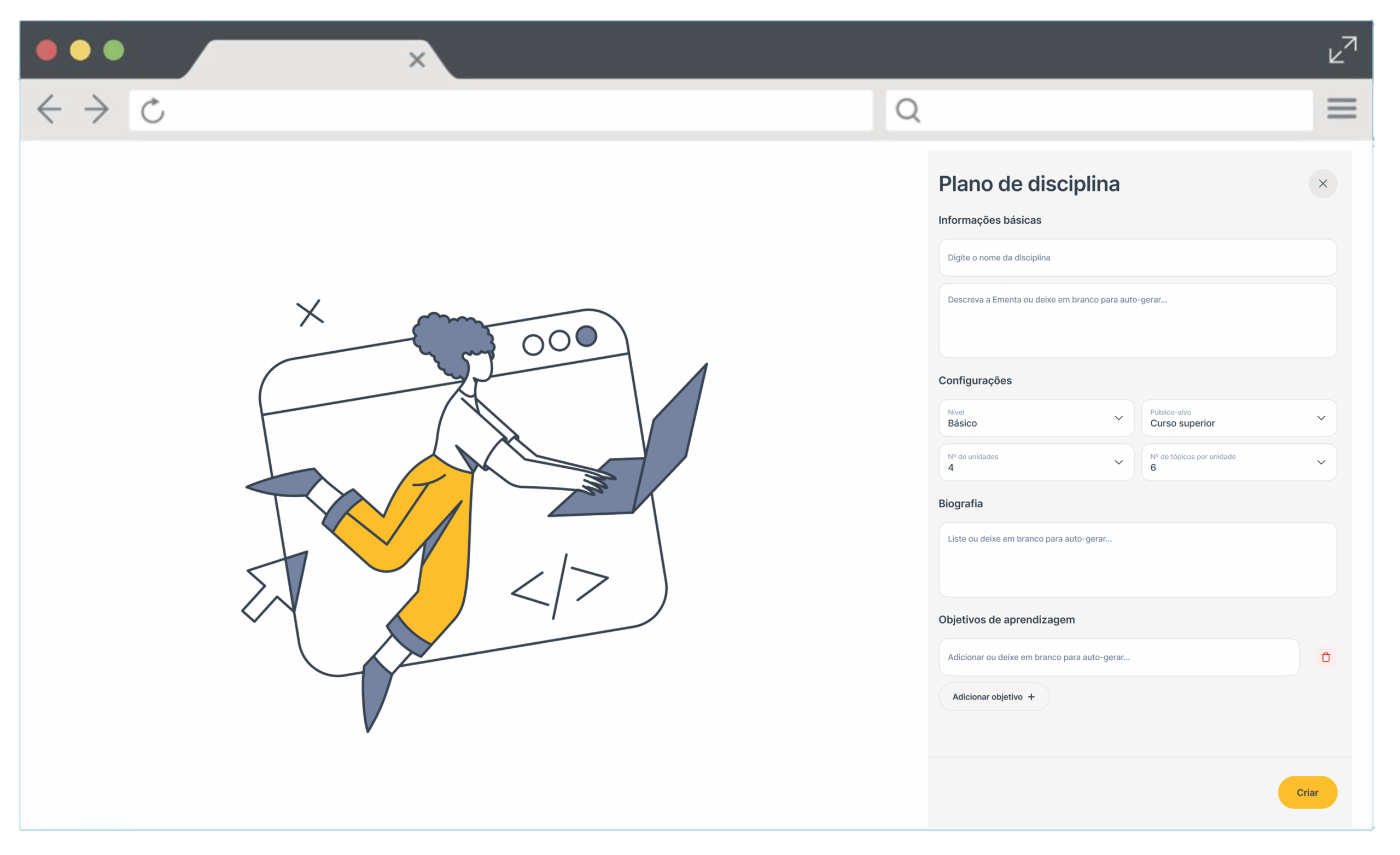 Planos de Ensino Personalizados